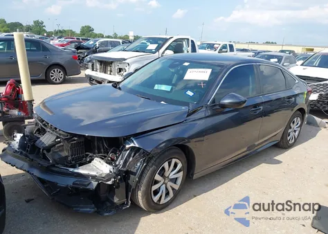 2025 Honda Civic Lx z USA, uszkodzony, nr VIN 2HGFE2F26SH596182